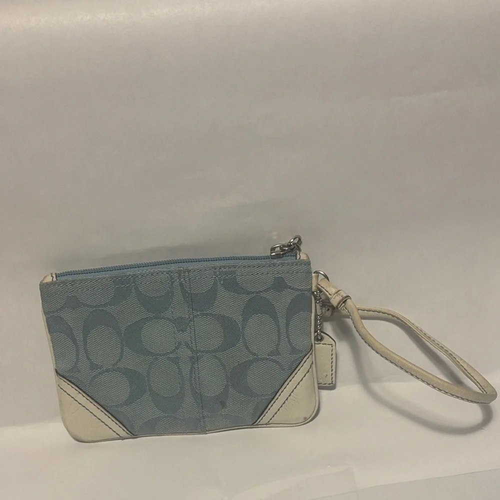 Coach Wristlet Set - Blue, Tan, and Pink - Picture 2 of 13